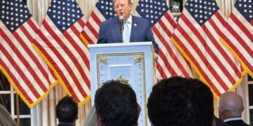 Македонскиот бизнисмен Никола Андреевски на вечера со Доналд Трамп во Мар-а-Лаго