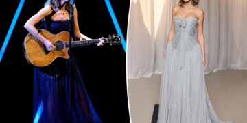 Тејлор Свифт блесна пред холивудската елита: Првпат ја изведе „The Fate of Ophelia“ во живо