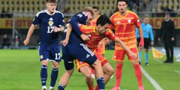 Трет пораз без постигнат гол: Македонија загуби со 0:2 од Шкотска во Скопје – ВИДЕО