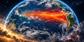 Земјата „во црвено“: Ел Нињо се засилува, а зимата и пролетта 2027 може да донесат големи временски промени