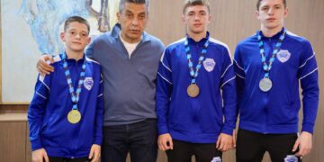 Меџити: Злато, сребро и бронза за борачите на ШКУПИ на Балканското првенство