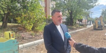 Тоневски: Во тек е реконструкција на дел од „Никола Карев“ во Пробиштип, асфалтирањето се очекува следната недела